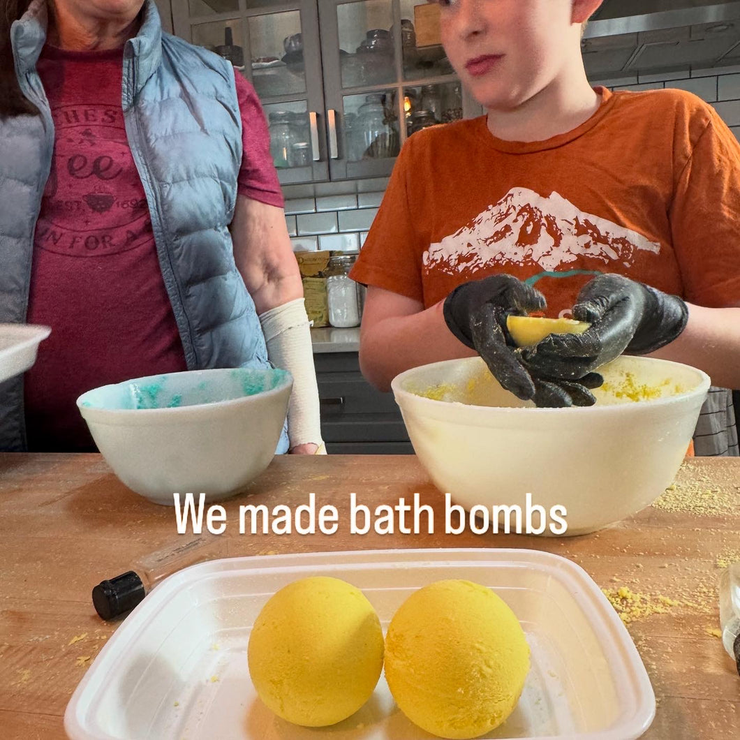 Make Your Own Bath Bombs