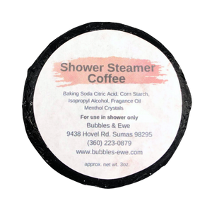 Shower Steamer Coffee Menthol
